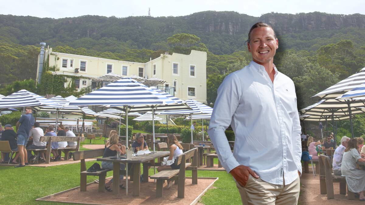 Glenn Piper, of Epochal Hotels, has purchased the Scarborough Hotel for $9.5 million. Picture by Marina Neil/supplied, digitally altered
