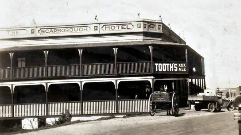 Scarborough Hotel, Scarborough, March 1930. Picture: Noel Butlin Archives, Australian National University/Mick Roberts