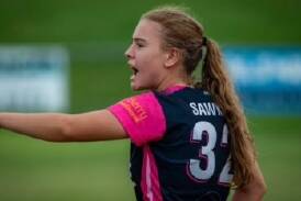 Maddison Sawkins says her goal is to play first grade for the Illawarra Stingrays and then hopefully pick up an A-League Women's contract. Picture supplied
