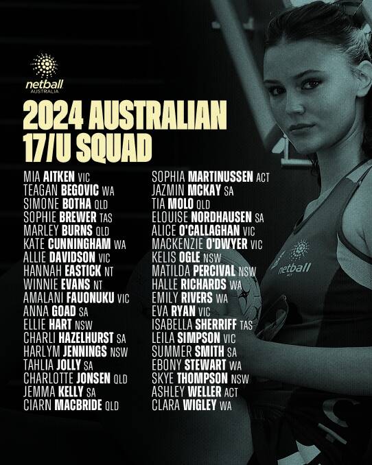 Blaze sharpshooter elevated to U17s Australian representative honour