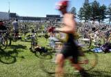 Belmore Basin has been the home of many a Wollongong triathlon over the years. Picture by Sylvia Liber