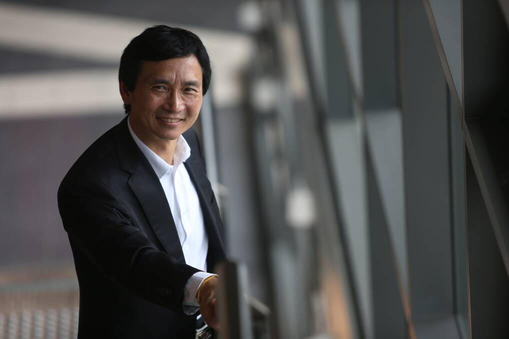 MOTIVATOR: Former elite ballet dance Li Cunxin inspired CareSouth staff at their conference at UOW's Innovation Campus. Picture: Robert Peet