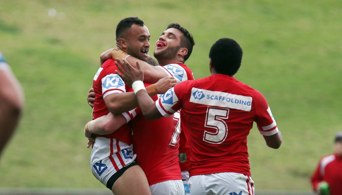 Success: Cutters will take on Burleigh in the interstate challenge on grand final day after beating Mounties in the NSW Premiership final. 