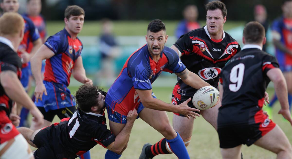Support: Wests halfback Justin Rodrigues. Picture: Sylvia Liber