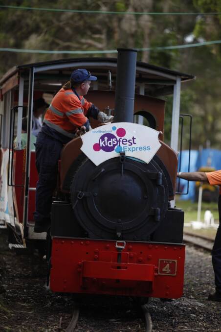 All aboard: KidsFest will kick off on Sunday May 14 with train rides and activities from 10am at The Illawarra Light Railway Museum in Albion Park.