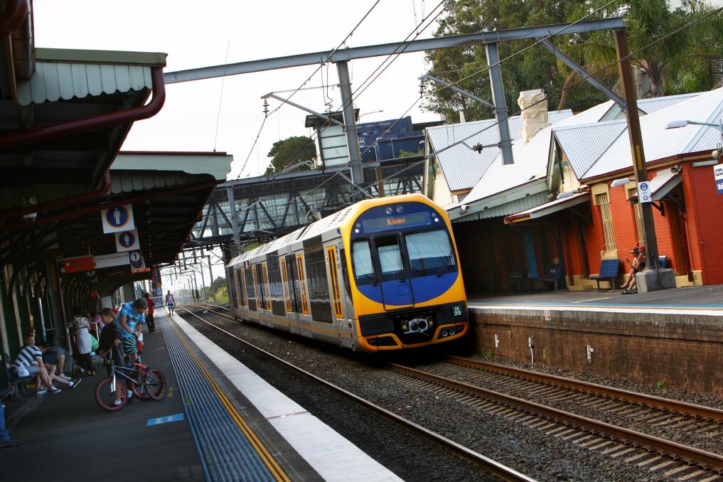The train trip from Wollongong to Sydney could become faster under a proposal that is seeking federal government funding. Picture: Ken Robertson
