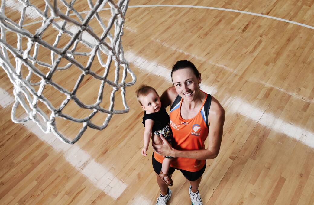 No.1 mum: Bec Bulley with daughter Indie. Picture: Peter Braig