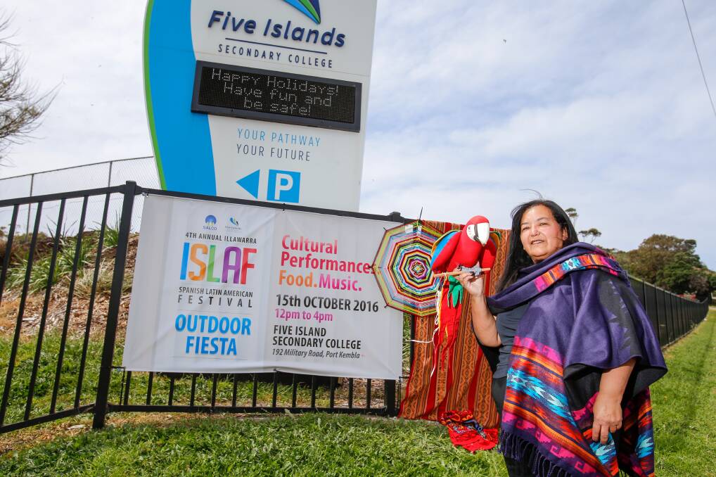 FESTIVAL TIME: The fourth annual Illawarra Spanish and Latin American Festival will be held at Five Islands Secondary College in Port Kembla on Saturday, October 15. Picture: Adam McLean