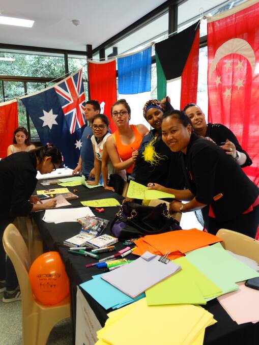 EVERYONE BELONGS: Shellharbour TAFE celebrated Harmony Day on Thursday with a series of rich and culturally diverse events. Picture: Supplied.