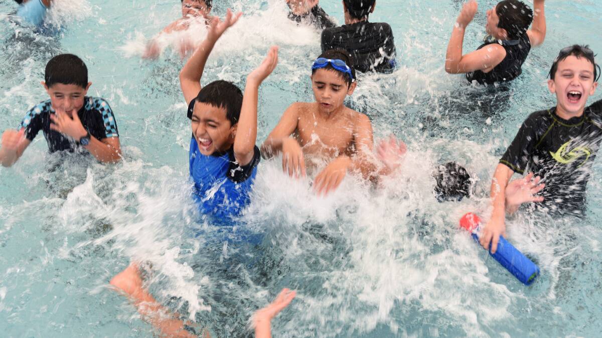 Wollongong’s newly arrived splash around in pool safety course