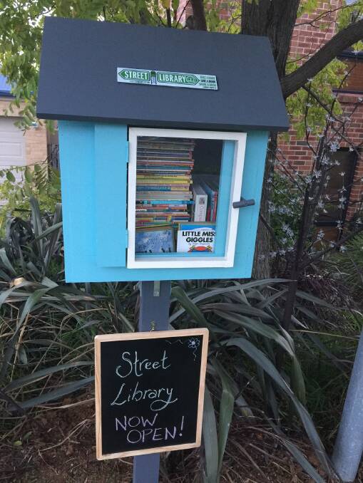 Meet the kids running the smallest library in the Illawarra