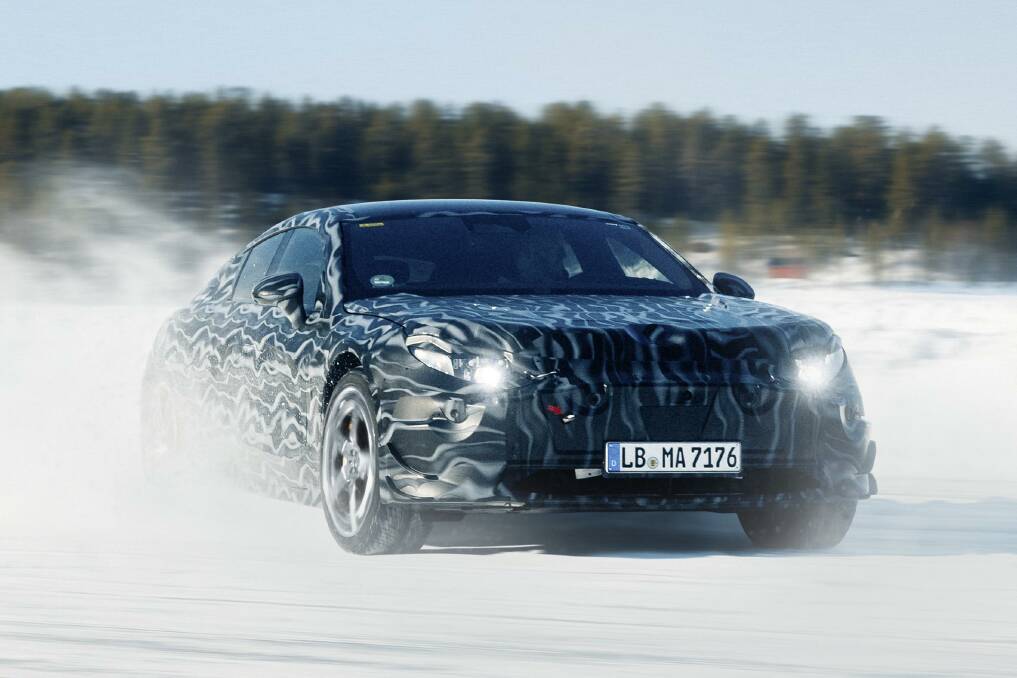 Mercedes-AMG’s Porsche Taycan rival steps out