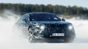 Mercedes-AMG’s Porsche Taycan rival steps out