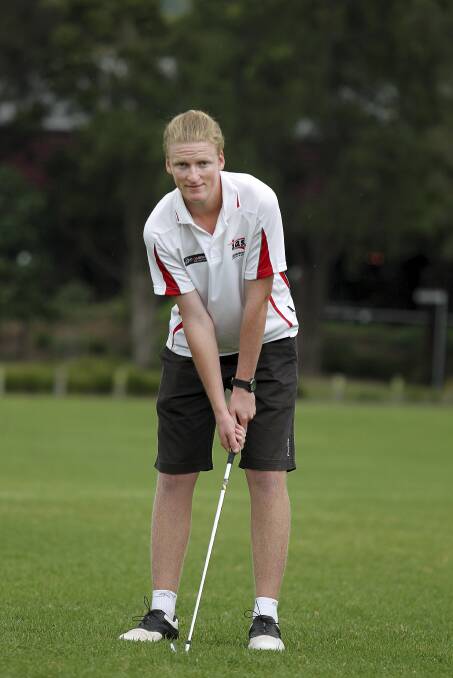 IAS golfer Trent Cooksley