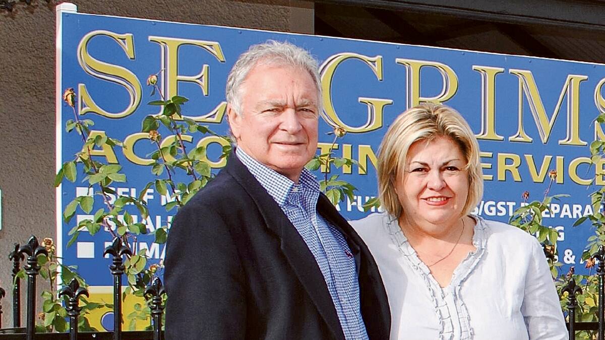 Anne-Marie and Peter Seagrim.