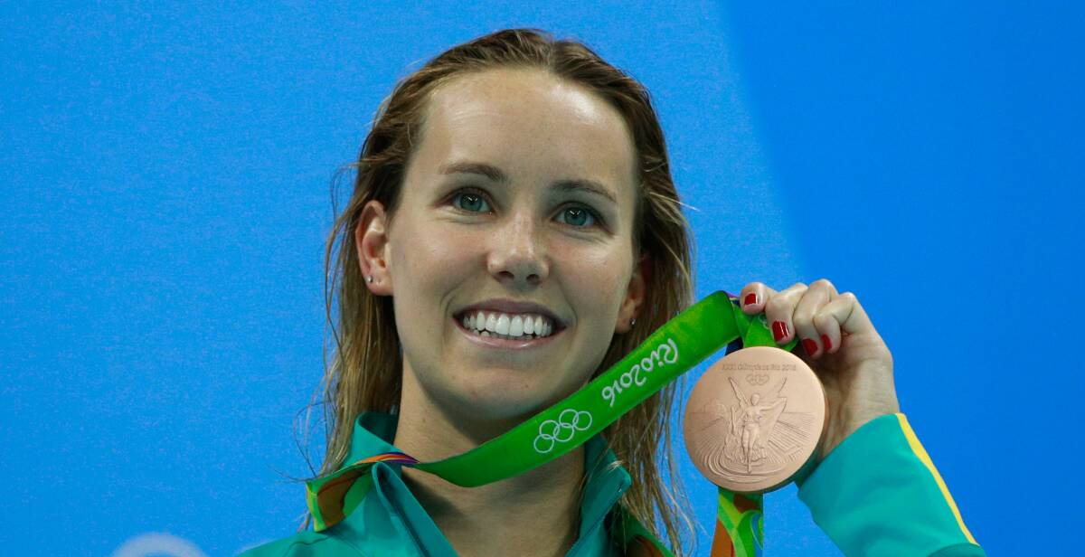 Keys to the city: Emma McKeon is one of three Illawarra gold medal winning Olympians being given keys to the city this week.
