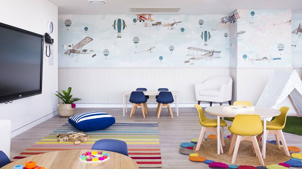 Well planned: Each room features the equipment and facilities to nurture a child’s development as they grow and transition through the age-appropriate rooms.