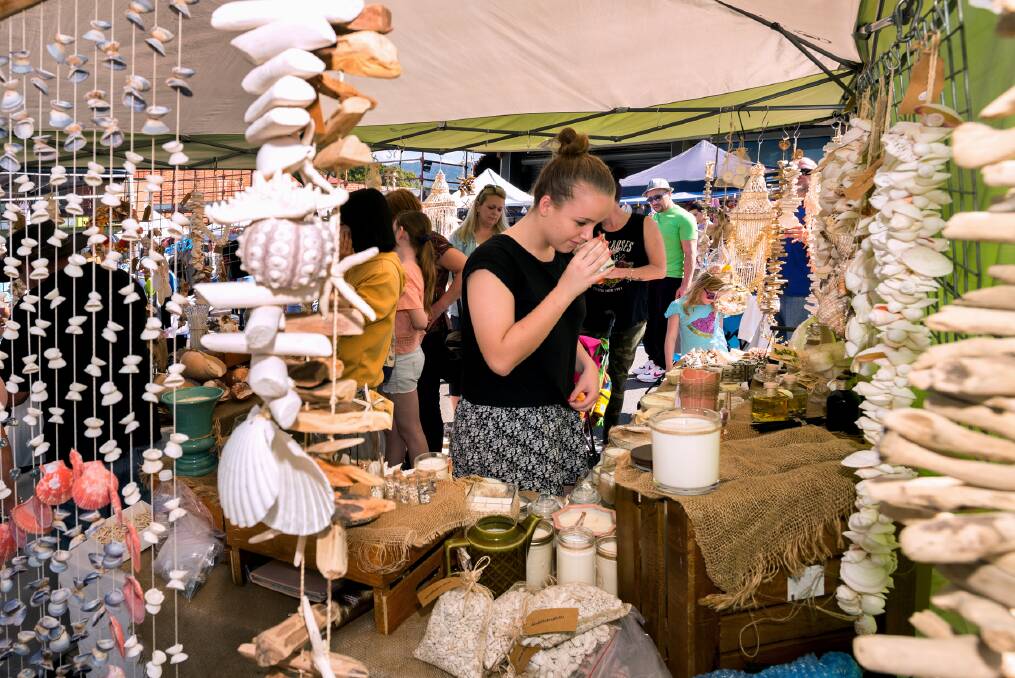 Browsing: As well as stalls offering craft and gift items at the festival, Uniting will also have a large stall with all their Illawarra based services represented. 