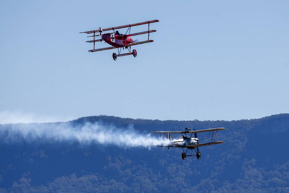 LOOK TO THE SKIES: The Wings Over Illawarra Airshow will be at Albion Park Airport on May 5-6. Photo: Adam McLean