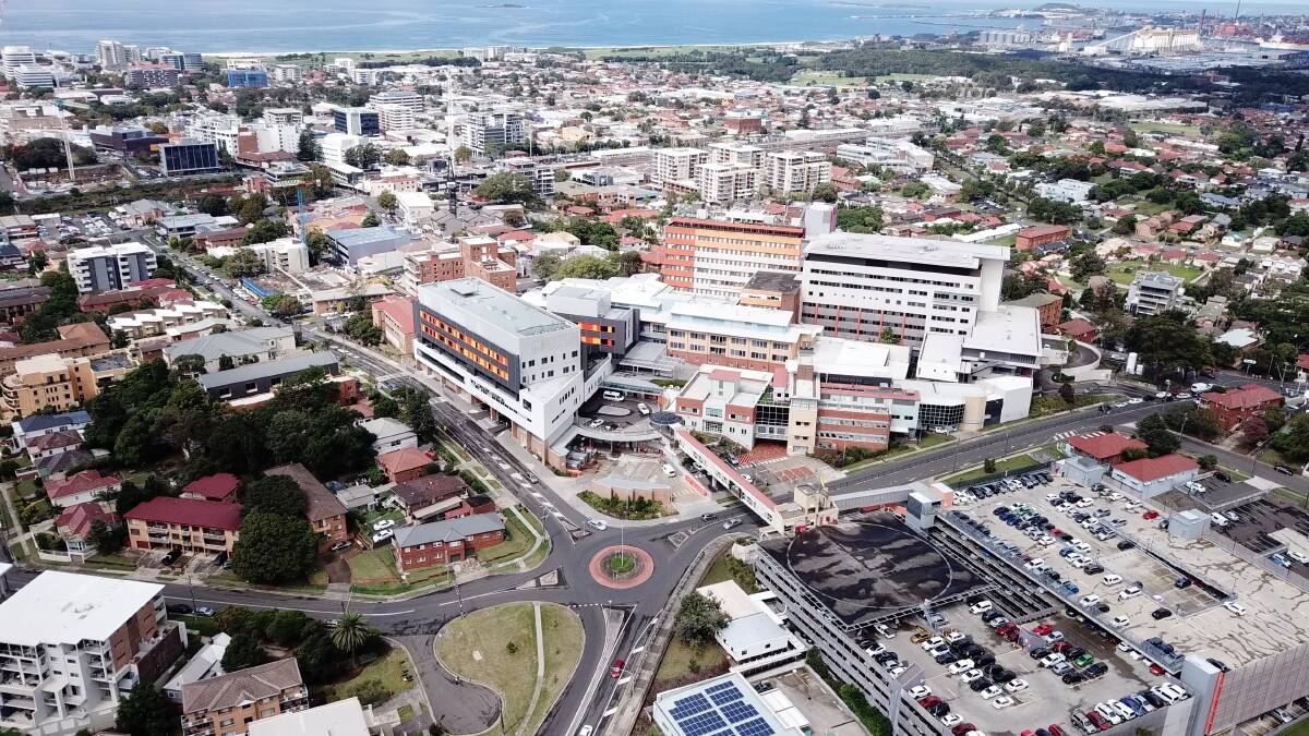 The existing medical precinct on Wollongong's hospital hill. Picture supplied
