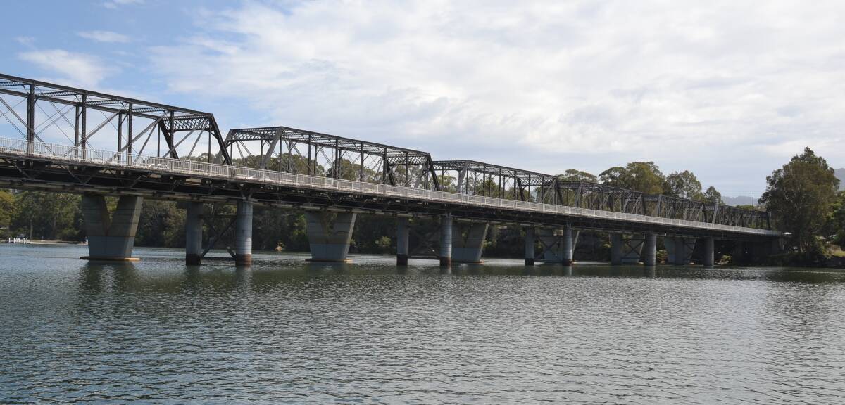 The 137-year-old, 342 metre historic Nowra bridge is the only example of an American pin-jointed Whipple truss construction in the state.