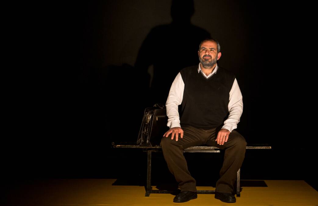 STORYTELLER: Amer Hlelel performs his own work Taha at the Illawarra Performing Arts Centre March 21 to 24, Arabic performance March 25. www.merrigong.com.au 