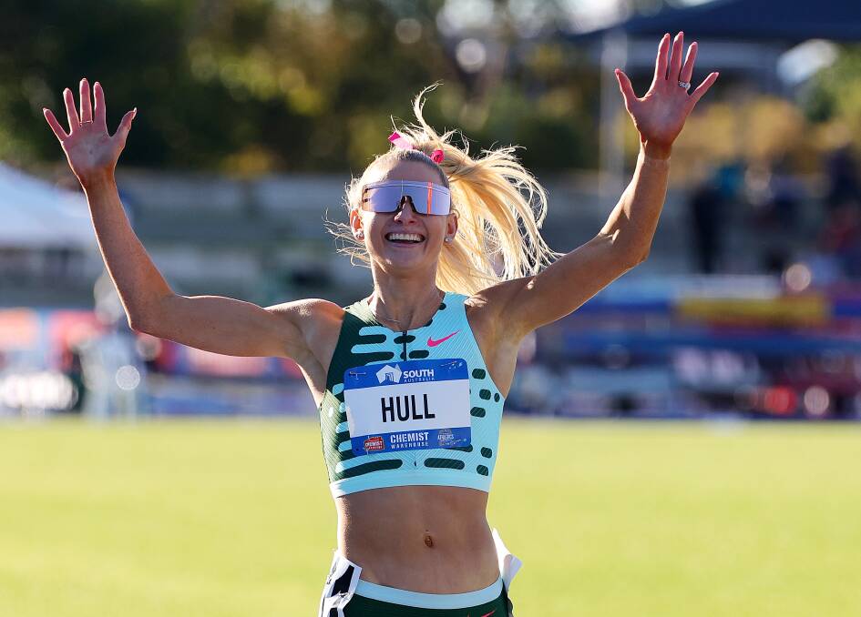 Jess Hull claimed victory at Australian National Championships in Adelaide on Saturday. Picture Getty Images
