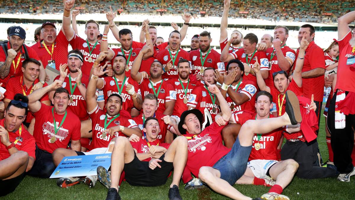 A TASTE OF STEEL: Illawarra Cutters claimed the Intrust Super Championship 54-12 at ANZ Stadium on Sunday. Picture: Getty Images