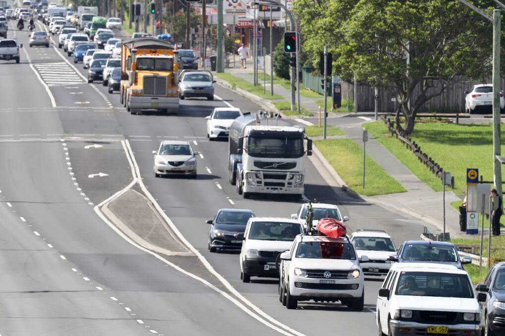 In a few years heavy traffic on the Princes Highway will be a thing of the past, with planning approval granted for the Albion Park Rail Bypass. Picture: Adam McLean