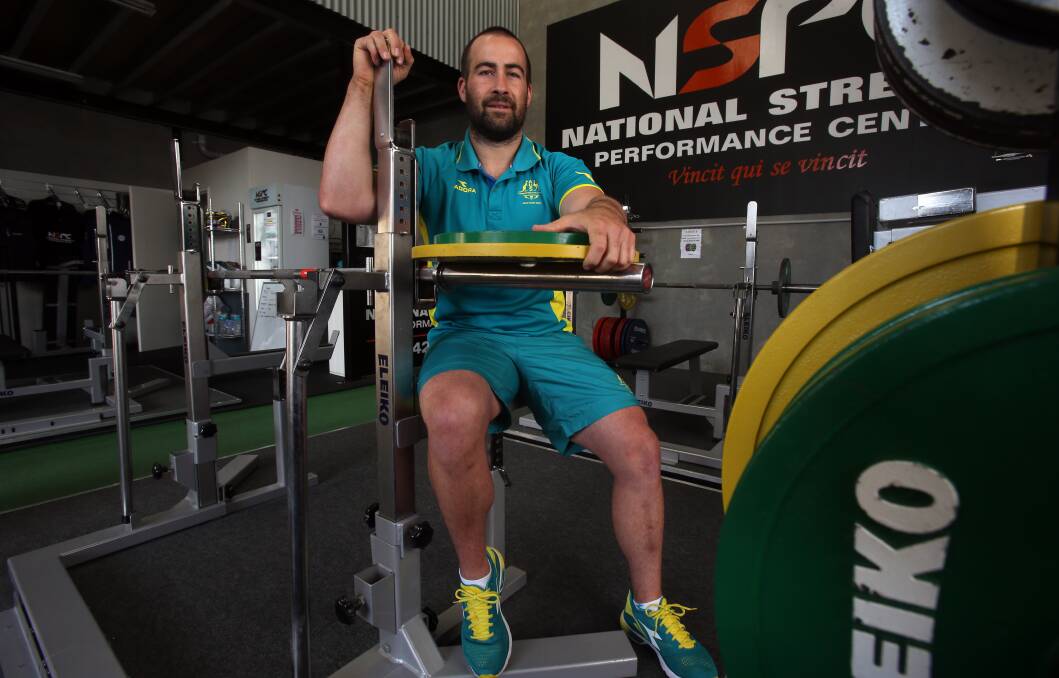 POWERING AHEAD: Simon Bergner oversaw the coaching and training of Australia's Para power lifters at the Commonwealth Games. Picture: Robert Peet