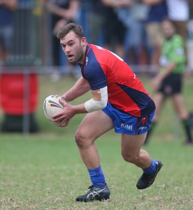IN ACTION: Wests hooker Josh Daley. Picture: Georgia Matts 