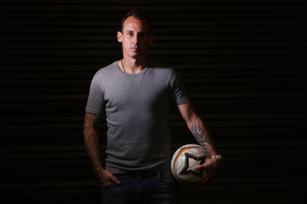 Homecoming: Wollongong Wolves recruit Luke Wilkshire is an IAS graduate. Picture: Sylvia Liber