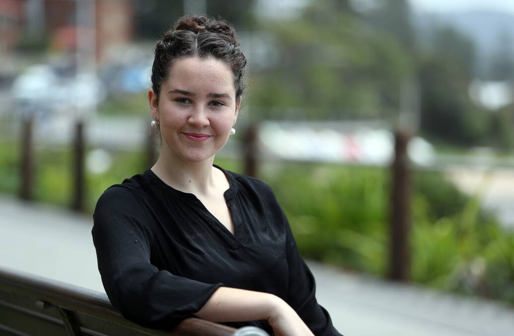 FIRST: Thirroul teenager Maisie Randall is the first from the Illawarran to graduate from the Big Picture program into university. Picture: Robert Peet