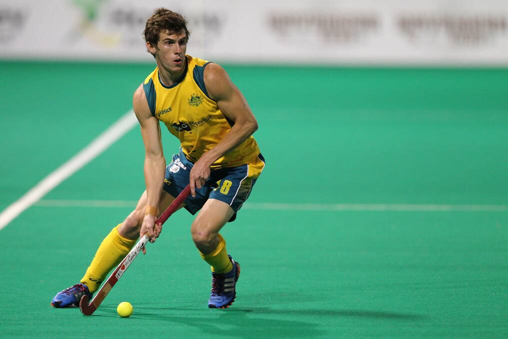 Passage to India: Tristan White is back in Australian colours after being selected in the national team for the World League finals.