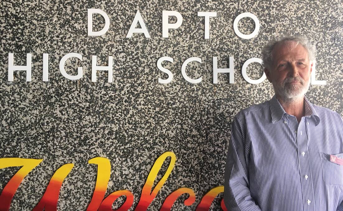 Dapto High School principal Andrew FitzSimons