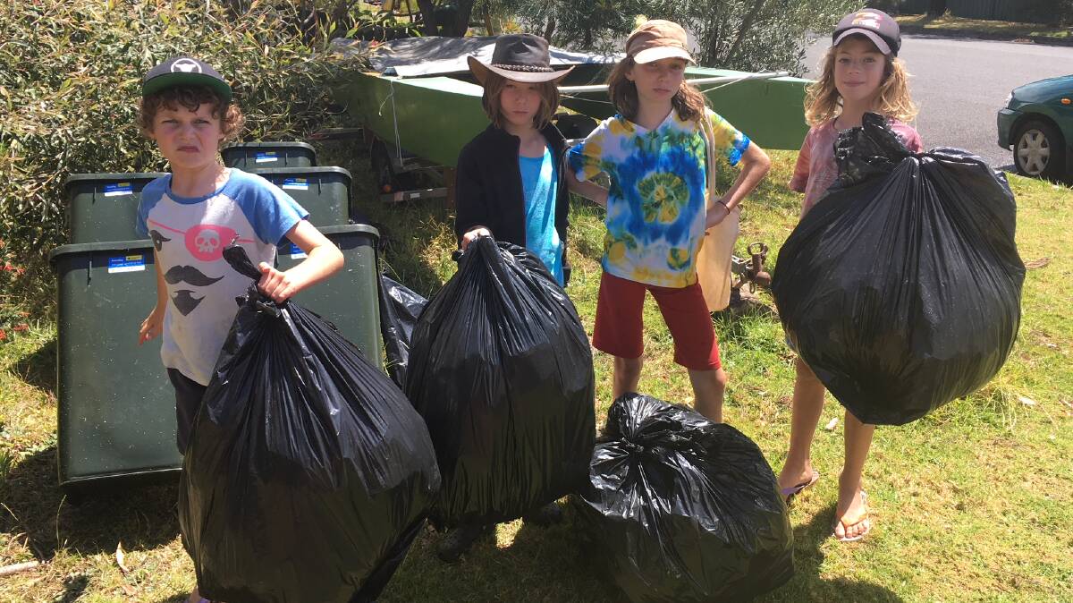 WAR ON WASTE: Woonona East Public School students have started a soft plastics recycling program at their school. They also wrote a play to educate other students.
