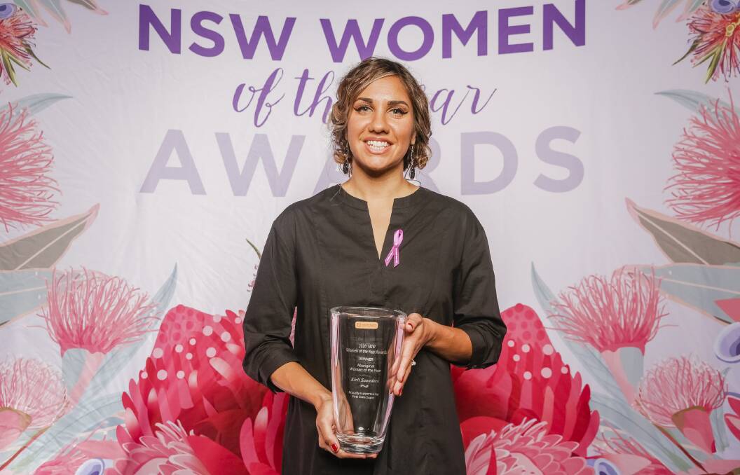 BIG HONOUR: Port Kembla woman Kirli Saunders was named NSW Aboriginal Woman of the Year on Thursday. Picture: Supplied