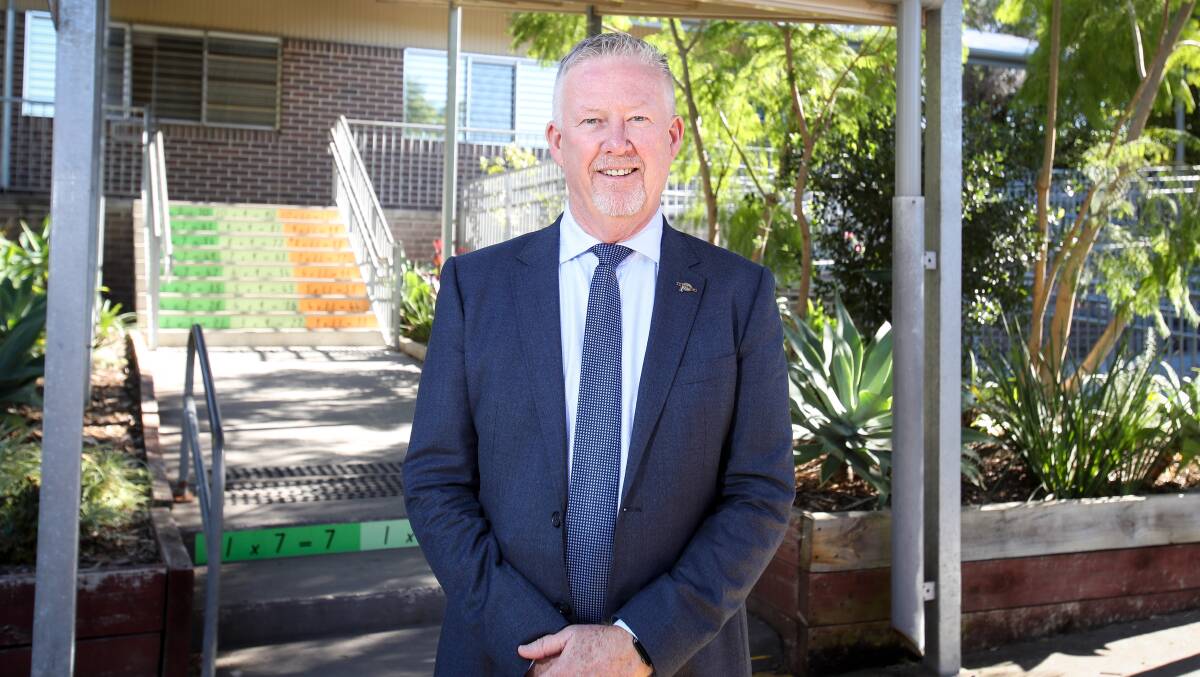 NSW Primary Principals Association president Phil Seymour. Adam McLean