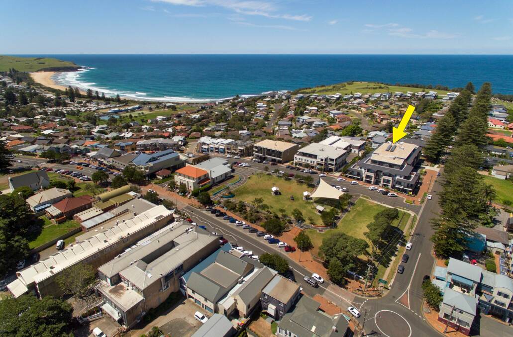 FOR SALE: The penthouse apartment at 27/128 Belinda Street, Gerringong will be auctioned on December 18, if not sold prior. Picture: Supplied