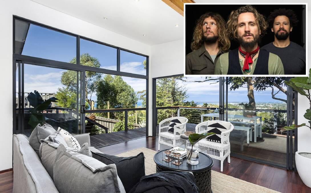 FOR SALE: The recently renovated home at 29 Fords Road was sold earlier this week. (Inset, right) Byron Luiters with the popular John Butler Trio. Picture: Supplied