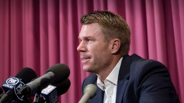 Warner breaks his silence over the ball-tampering scandal. Photo: Brook Mitchell