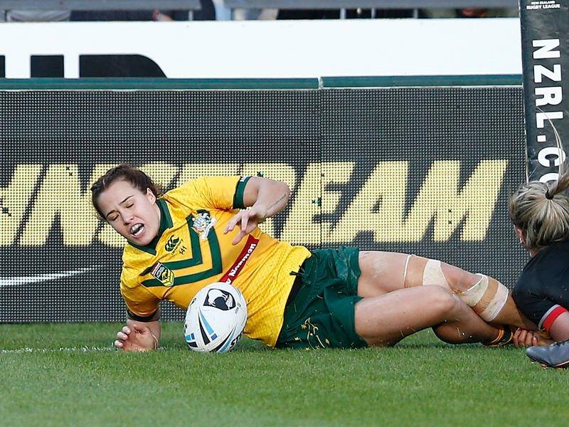 Isabelle Kelly is one of just four players still in the Jillaroos since the 2017 Nines tournament.