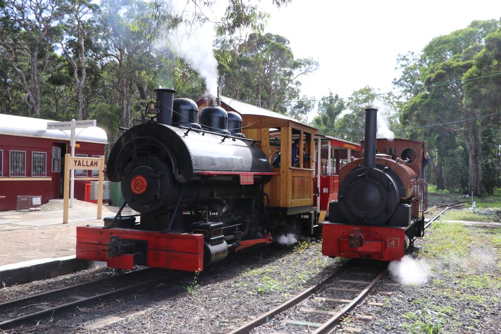 Steam era: Illawarra Light Rail Museum turns back time this Sunday.