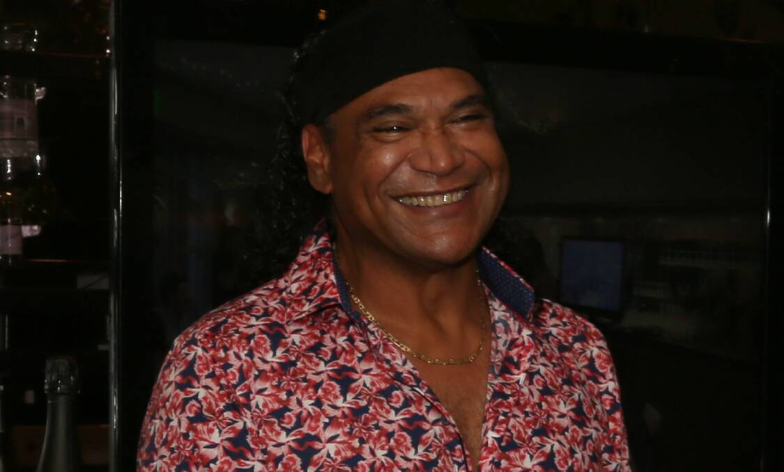 Indigenous culture important to tourism: Celebrity chef Mark Olive who has just opened Dandy's café on Wodi Wodi in Dandaloo. Picture: Greg Ellis.
