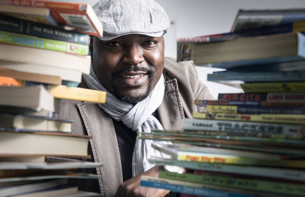 Crowdfunding campaign: Aussie Books for Zim chief executive and founder Alfred Chidembo is helping the Illawarra give a priceless gift to children in Zimbabwe.




