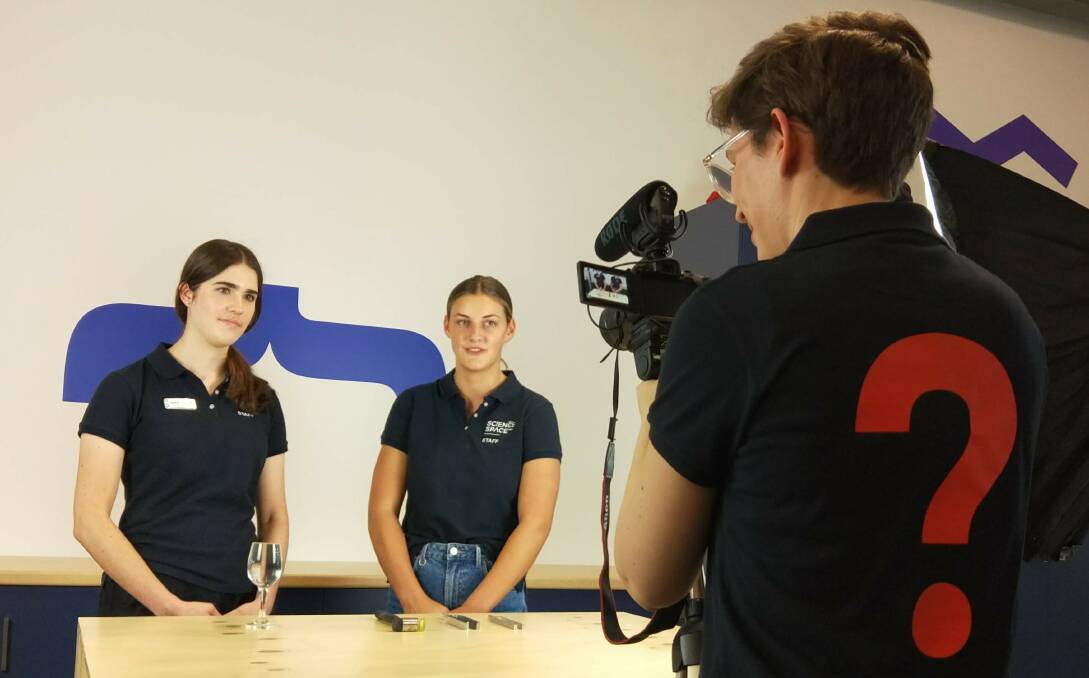 STEM learning: Free home schooling video being produced by students and scientists at the Science Space before it closed.
