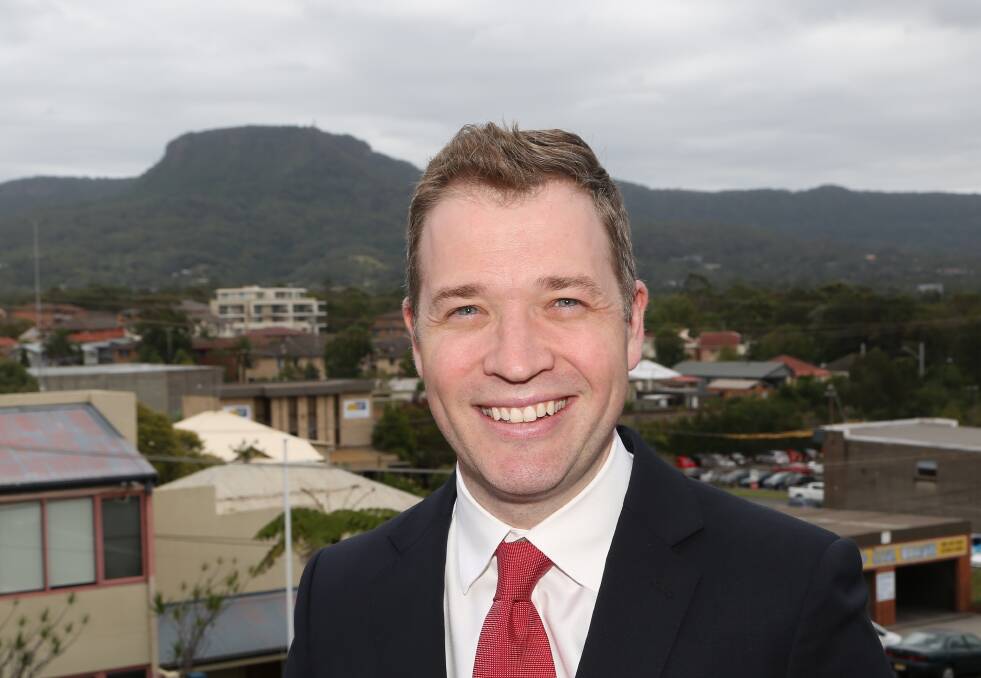 Time to rally behind small business: Illawarra Business Chamber executive director Adam Zarth. Picture: Greg Ellis. 