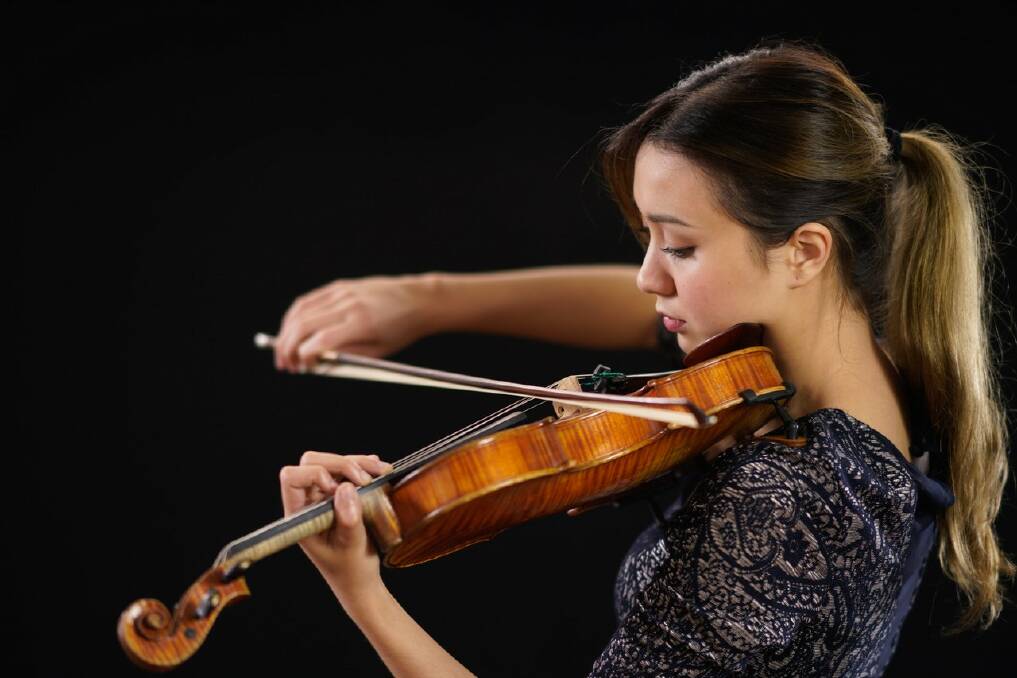 Chamber music experience: Anna Da Silva Chen is preparing to perform with Steel City Strings in Wollongong on Saturday.
