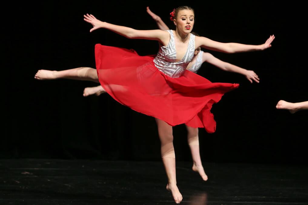 Dancers from the Joanne Grace School of Dance performing at the 2017 Wollongong Eisteddfod. Pictures: Adam McLean.

